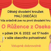 Divadelní představení - O Růžence z Oseka 1